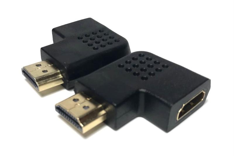 Access HDMI 変換アダプタ オス-メス 端子 方向変換 90度+270度 2個セット AV103-LRL2P