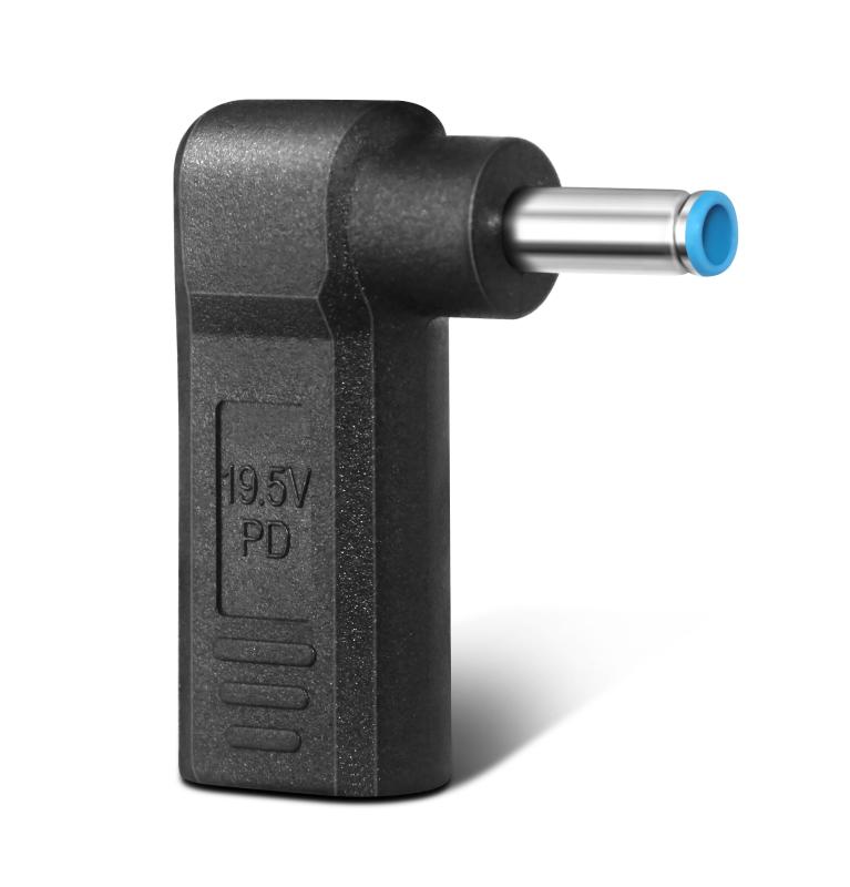 Artilits 100W USB Type C - DCアダプター 4.5 x 3.0 mm、USB C - 4.5mmX3.0mm 19.5V アダプター HP Spectre、Envy、EliteBook、Chromebookシリーズ用