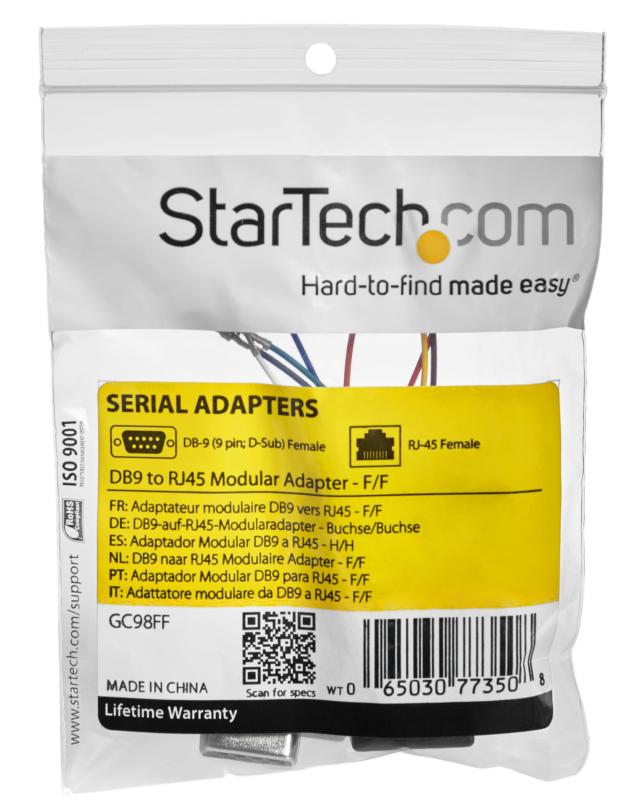StarTech.com DB9 - RJ45...の紹介画像2