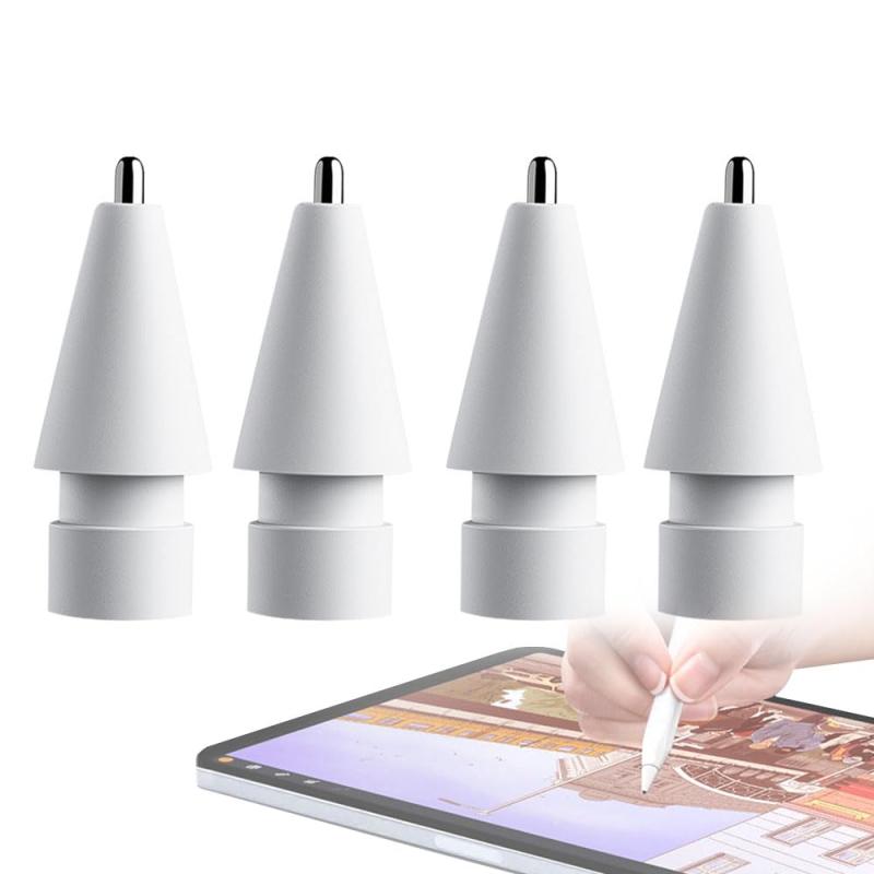 A-pple pencil ペン先 【3個入り 0.72MM】第1/第2世代用 替え芯 アップルペンシル ペン先 高感度 タッチペン 1Pad Pro/Air/Mini Pencil用