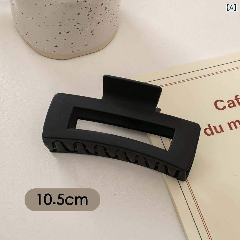 Accessories Supplies - 黒 系の つや消しの 髪は 韓国 版の シンプルな 髪を 挟みます。
