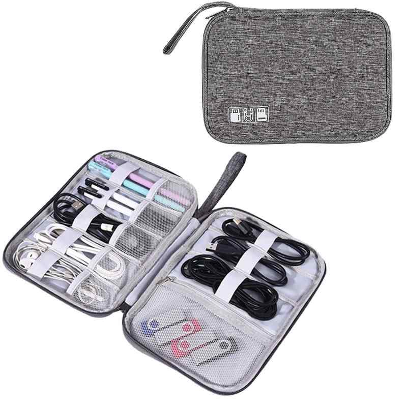 WUDQIJI �������å������� �ȥ�٥�ݡ��� ���Ŵ�䥱���֥� HDD�ݸ��Ǽ������ ¿��ǽ��Ǽ�ܥå��� PC���վ�ʪ����Хå� ���̥ݡ����֥��Ǽ�� ����...