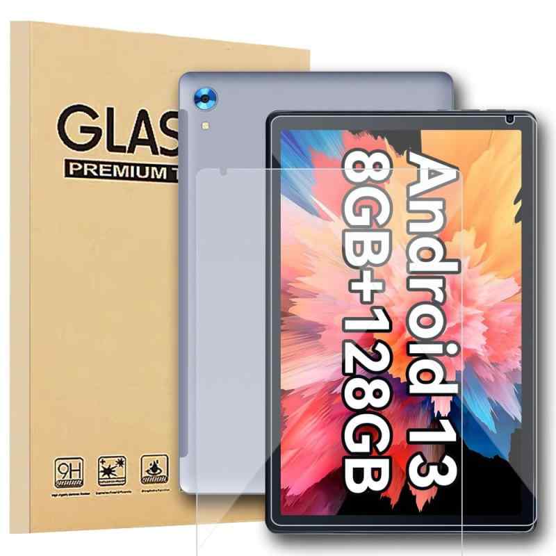 For HotLight C107 10.1インチ /FancyDay KYTFDC108BK 強化ガラスフィルム 2枚 表面硬度9H 飛散防止処理 タブレット 保護フィルム 指紋防止