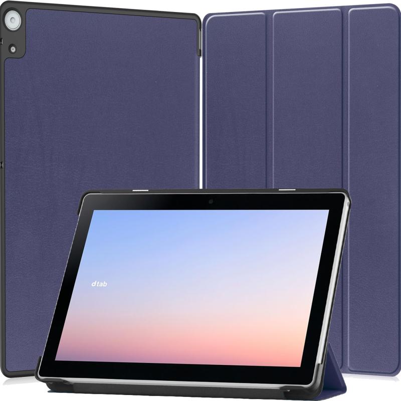 SHARP - 2025年発売 AQUOS SH-TO4C 用のケース タブレット ケース 新型 FOR SH-TO4C 用のカバー スタンド機能付き 保護ケース 两つ折 マグレット開閉式 薄型 超軽量 全面保護型 AQUOS SH-TO4C/ dtab d-51C 用