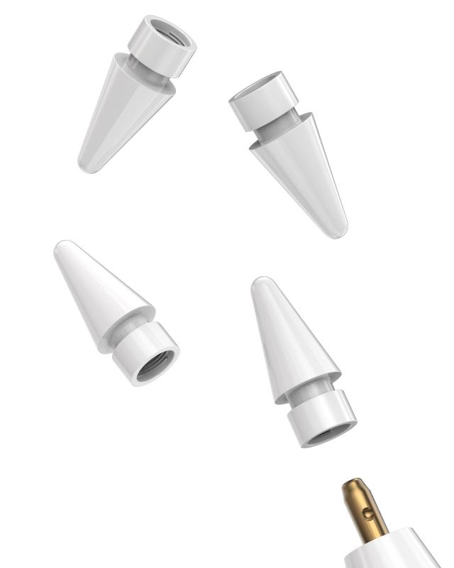 18 inches - 20 inches - アップルペンシル 第2世代 第1世代 ペン先 (4個入)対応 Apple Pencil 交換 ペン先 タッチペン タッチペン アイパッド Pen 対応 Ipad 10世代 世代 ペン タブレット アクセサリー ip-B