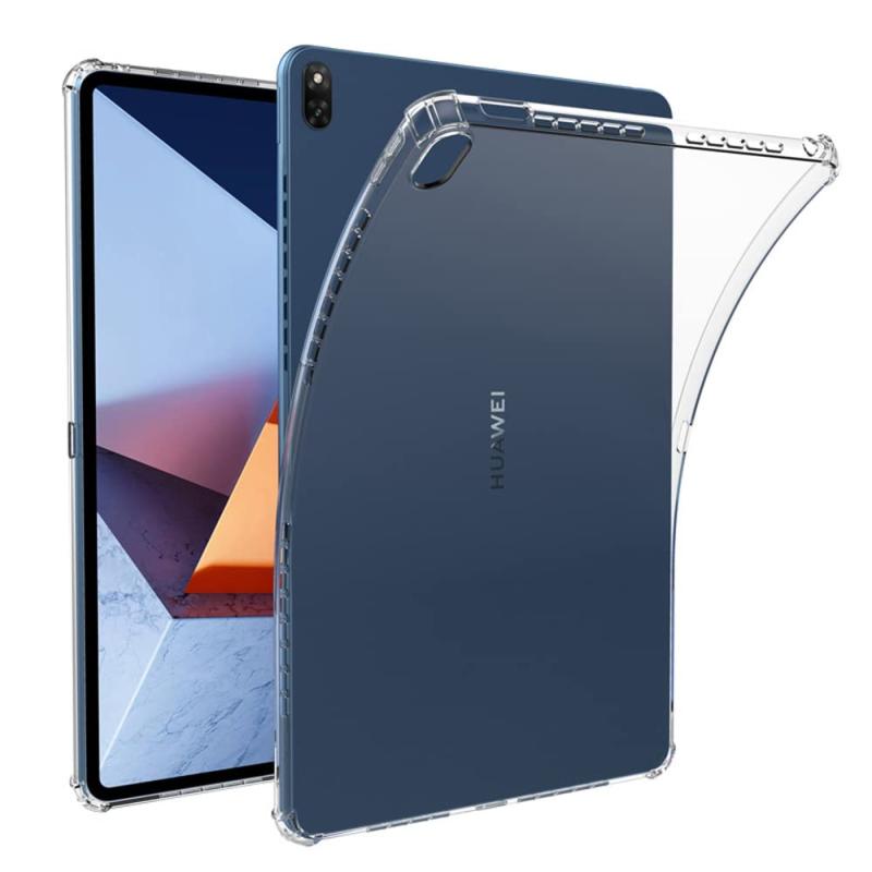 LANHOMEX For HUAWEI MateBook Eケース12.6インチ,HUAWEI MateBook Eカバー12.6インチ,透明 なシリコンTPUケース、柔らかく、耐衝撃性、滑り止め、落下防止、指紋防止、超薄、完全な保護。