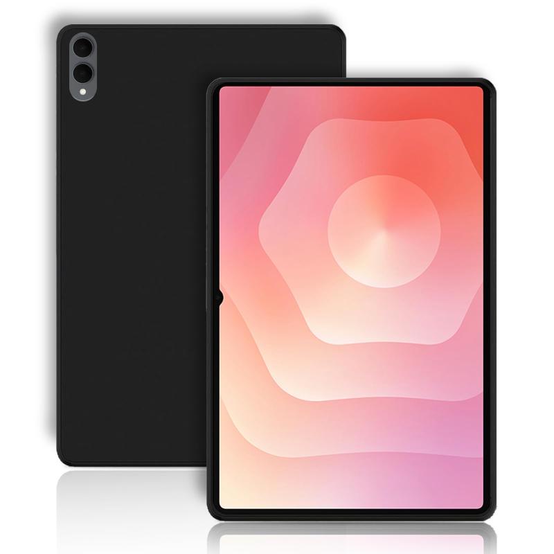樂天商城 - For Galaxy Tab S11 Ultra 用 ケース カバー 保護ケース 【NOUKAJU】 14.6インチ TPU素材 軽量 薄型 耐衝撃 傷つけ防止 指紋防止 全面保護カバー （ブラック）