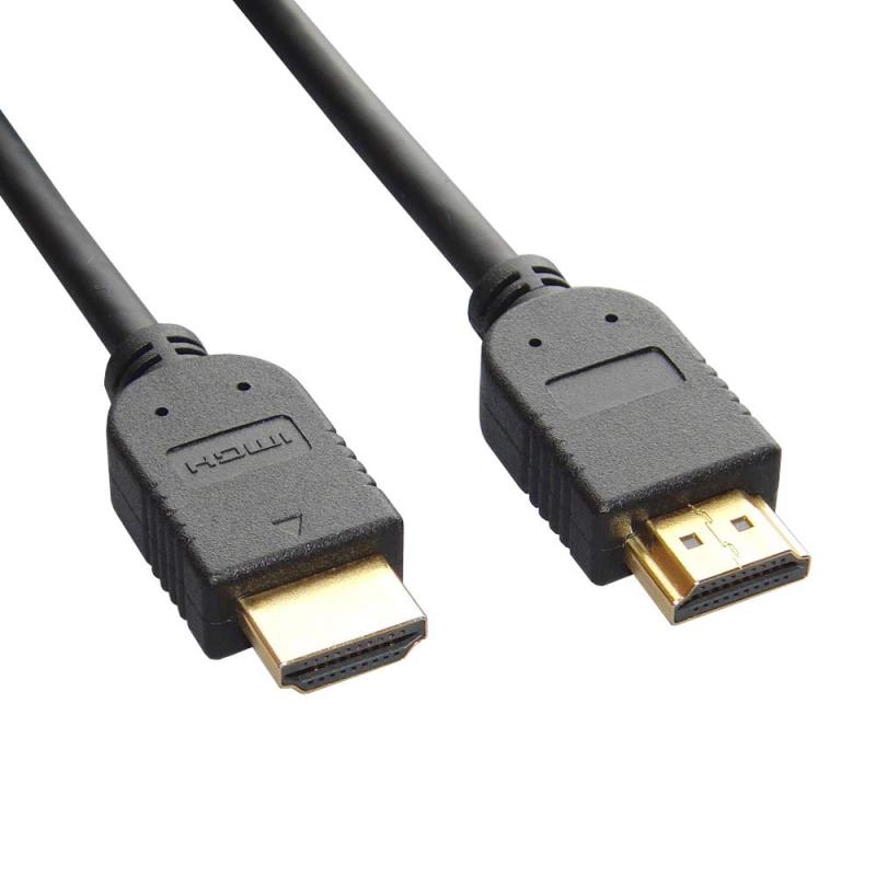 F-Factory HDMIケーブル ブラック (タイプA オス - タイプA オス) Ver2.0 Ver1.4