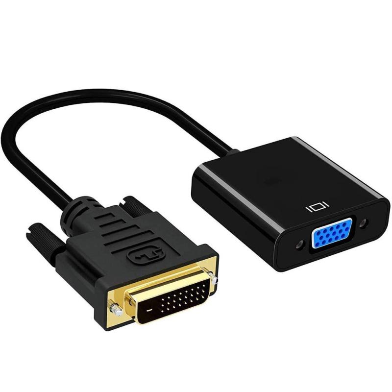 YOMODA DVI-D 24+1 to VGA d-sub 変換アダプタ VGA アダプター HDTV プラズマ DVD プロジェクター等に対応 Adapter Mac OS/Win 10 / 8 / 7 / XP/Vista/Linuxなど対応