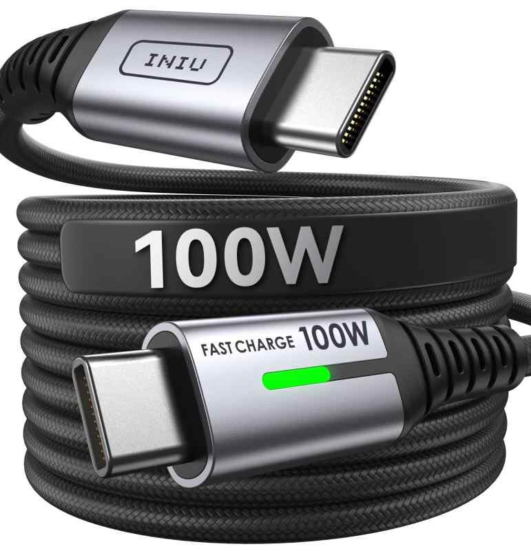 INIU 100W USB-C ケーブル 1本セット