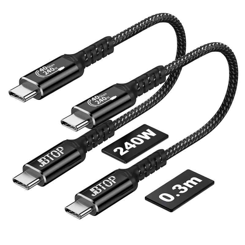 JBTOP usb c to c 240W 急速充電線