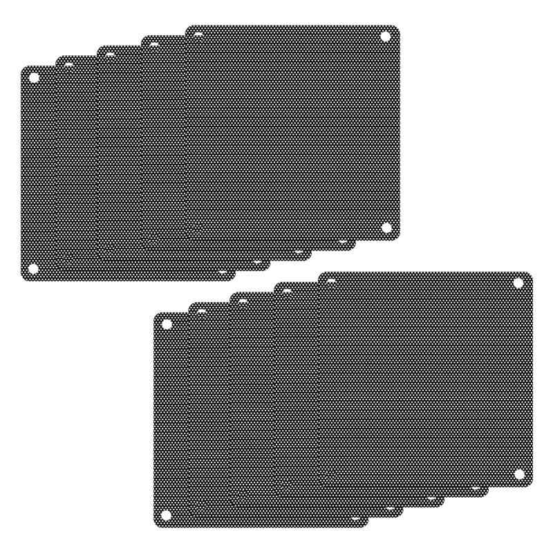 YANYULI 防塵 グリル メッシュ PC ケースファン 交換用 10枚入り 1.5mm 120*120mm ケースファン フィルター