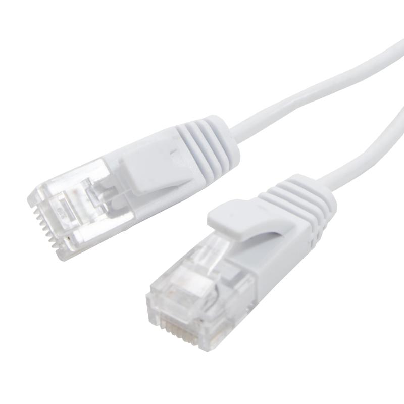 スーパースリム LANケーブル 5m カテゴリー6 cat6 対応 ツメ折れ防止カバー付