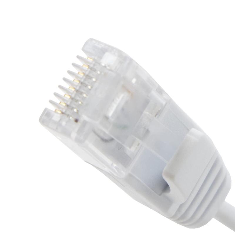 スーパースリム LANケーブル 5m カテゴリー6 cat6 対応 ツメ折れ防止カバー付