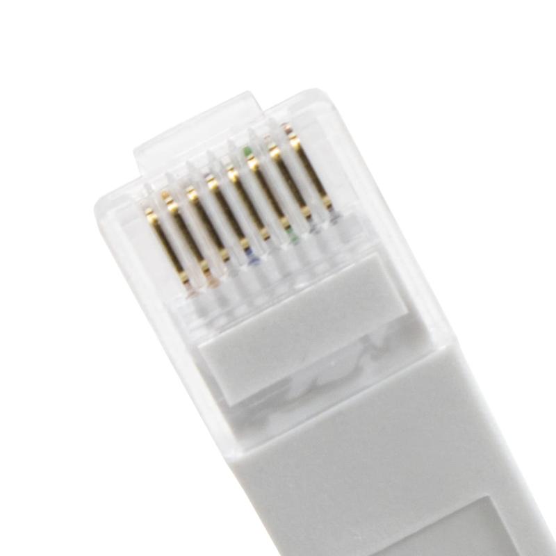 スーパースリム LANケーブル 5m カテゴリー6 cat6 対応 ツメ折れ防止カバー付