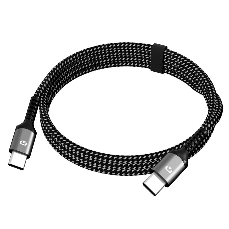 【TLIDA】USB-C to USB-C ケーブル 1m PD対応 3A急速充電 高速データ転送 ナイロン編み 耐久性 for MacBook/Android/タブレット対応Type-C機器専用の高速ケーブル：MacBook、iPad Pro、Galaxy、Xperiaなどに幅広く対応。最大3A対応PD急速充電：高効率充電を実現、時間を節約。高耐久ナイロン＆アルミ端子：丈夫でしなやか、長く使える設計。高速データ通信（480Mbps）：ファイル転送も快適スピード。1m長で自由な使い勝手：仕事・学習・旅行中でもストレスなし。