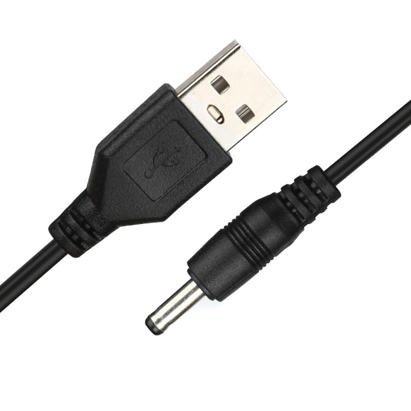 USB 電源コード DCプラグ 外径3.5mm内径1.3mm 5V/2A 給電 対応 電源アダプタ耐久性 洗顔ブラシ 電動歯ブラシ 除湿器 カメラ スピーカーなどに対応 電源供給ケーブル 80cm