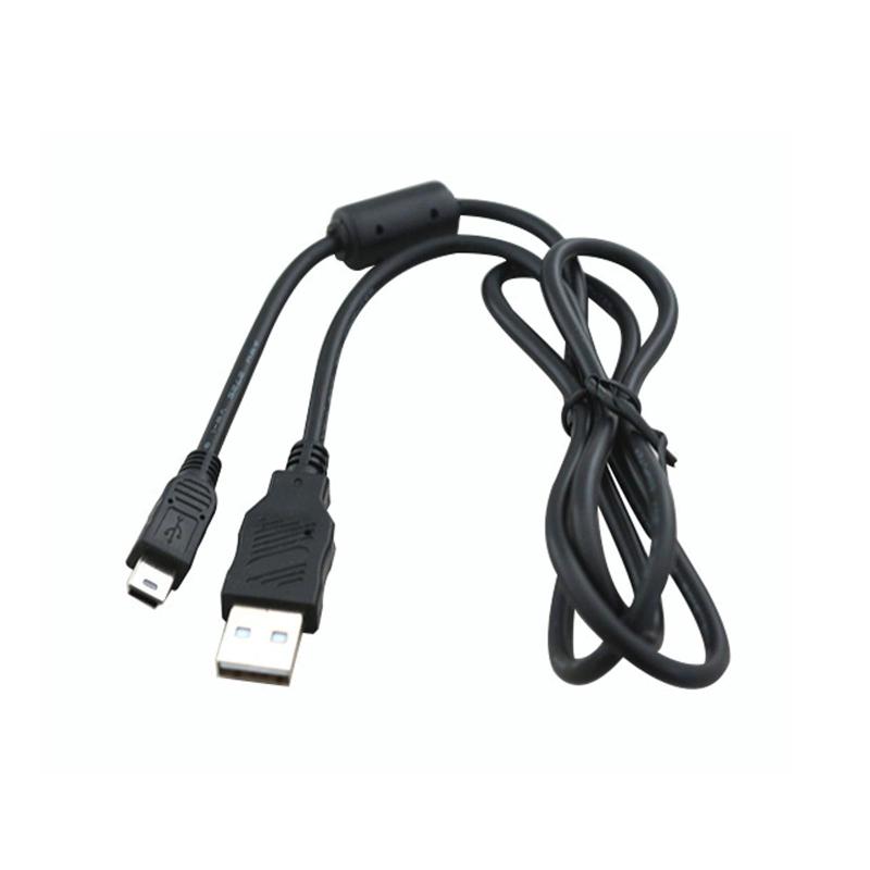 YANYULI 充電ケーブル USB 接続ケーブル 1m ミニ平型 交換充電ケーブ画像転送 デジカメ・デジタルカメラ用