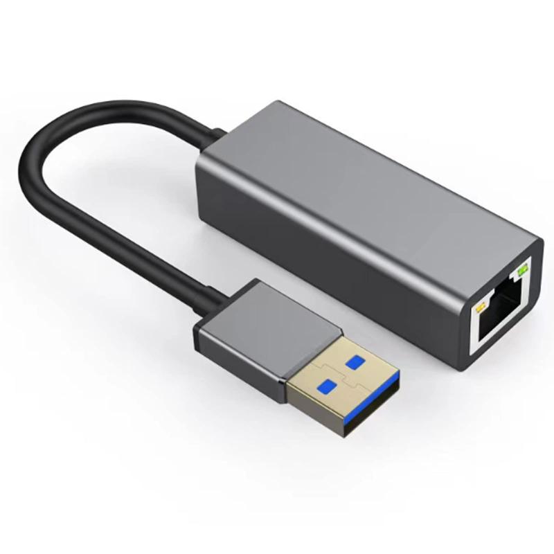 USB LAN 有線LANアダプタ Switch 変換アダプター USB3.0 To RJ45 10/100/1000Mbps超高速通信 USB-A 有線LANアダプタ Switch 有線LAN アルミ合金 【Nintendo Switch動作確認済み】