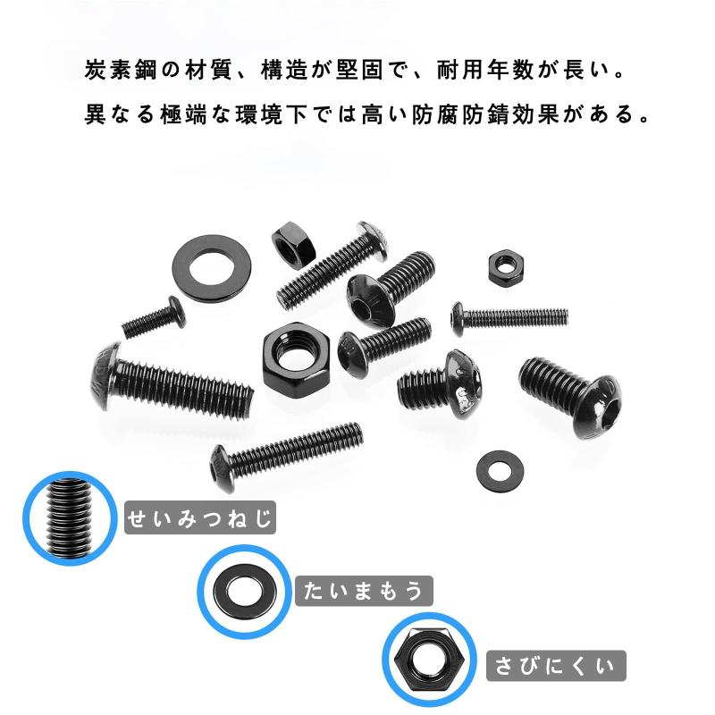 スカイライトのPCネジM 2 M 2.5 M 3 HDDM.2 SSD固定用ネジミニネジ交換用ノートパソコンナットパソコン用ネジテープ収納ケース｜アングル3