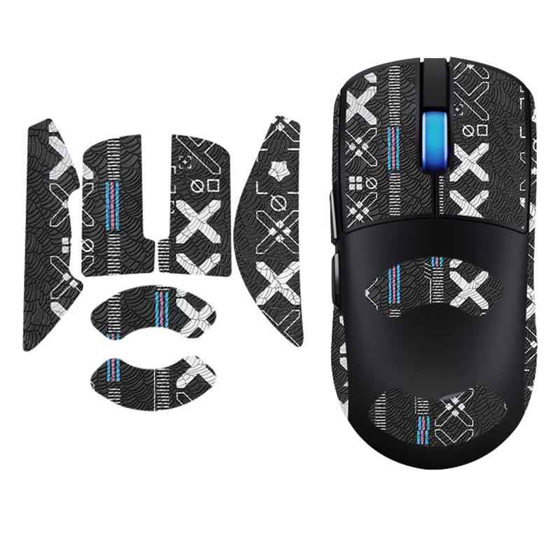 ASUS ROG Harpe II Ace 用 マウスグリップ テープ 【NOUKAJU】 ASUS ROG Harpe II Ace ゲーミングマウス 用 滑り止めグリップテープ 極薄 優れる吸水性 アンチスリップ テープ ゲーミングマウス用 (ブラッ