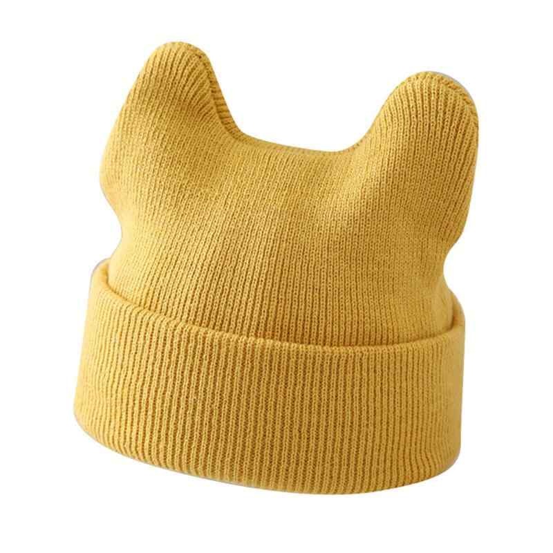 [TOUFEIYUAN] くまちゃんキャップ HAPPY PRINCE ニット帽子 赤ちゃん帽子 ベビー帽子 キッズ帽子 韓国子供服 赤ちゃん 帽子