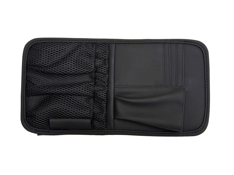 Maternity Foods - AQ. AUTOBACS QUALITY スムースレザー調サンバイザーポケット ブラック