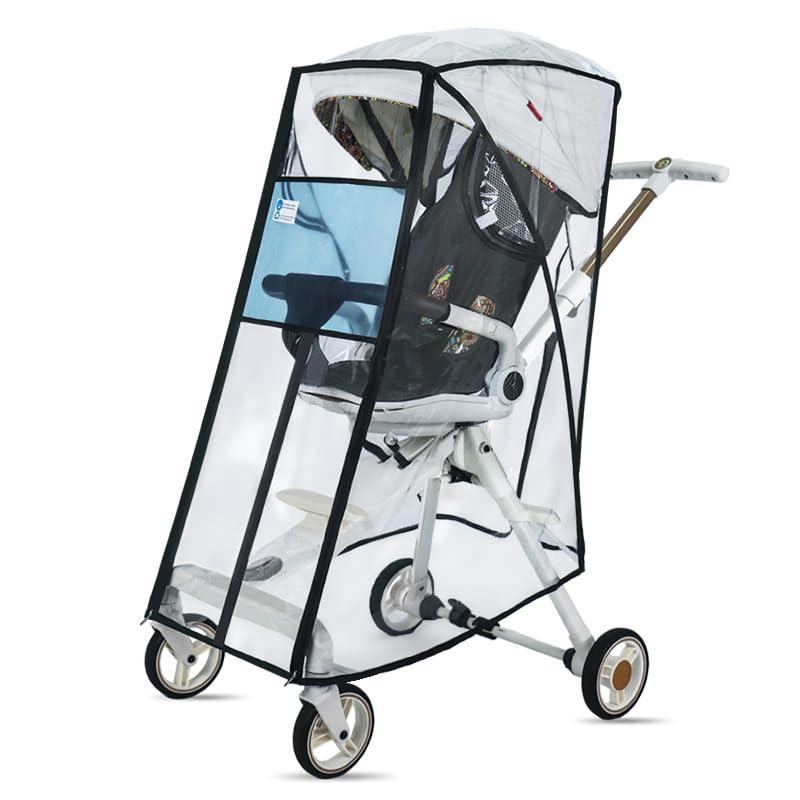 【2025年のNEWスタイル】ベビーカー レインカバー 双方向デザイン 視力保護窓 メッシュ窓 撥水ファスナ..