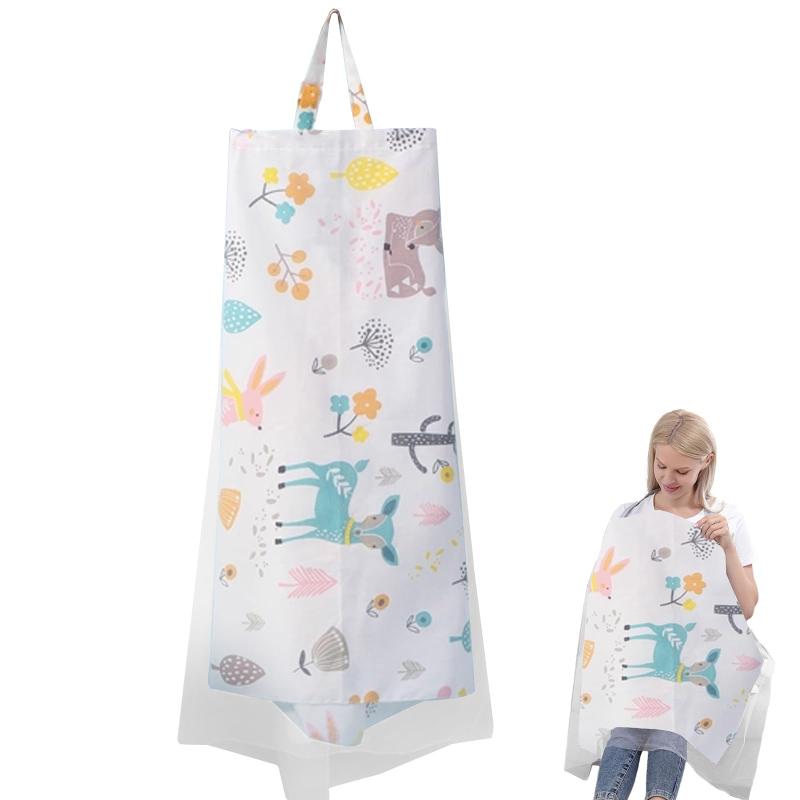 PAVIKE 授乳 ケープ (約100CM*70CM)授乳ケープ 夏 授乳ケープ ポンチョ光漏れ防止 洗濯 おしゃれ 軽量 ..