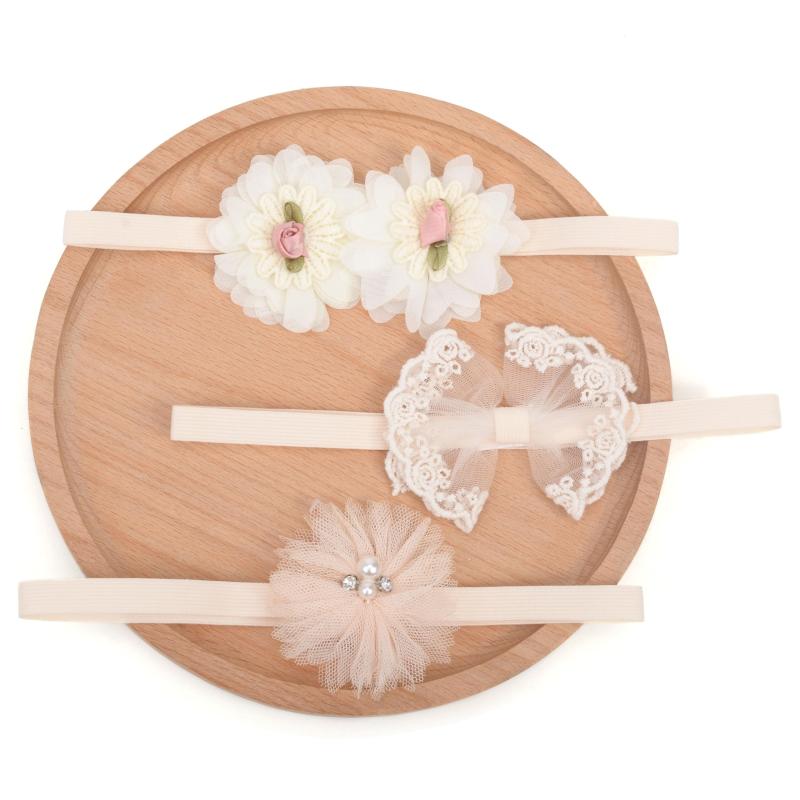 BIANHUAN ベビー ヘアバンド 3点セット カチューシャ キッズ 赤ちゃん 女の子 へあアクセサリー フォーマル リボン セレモニー 赤ちゃん 新生児お祝い 結婚式セット内容：3点セット 適応年齢：3カ月～3歳程度まで使用可能（個人差...