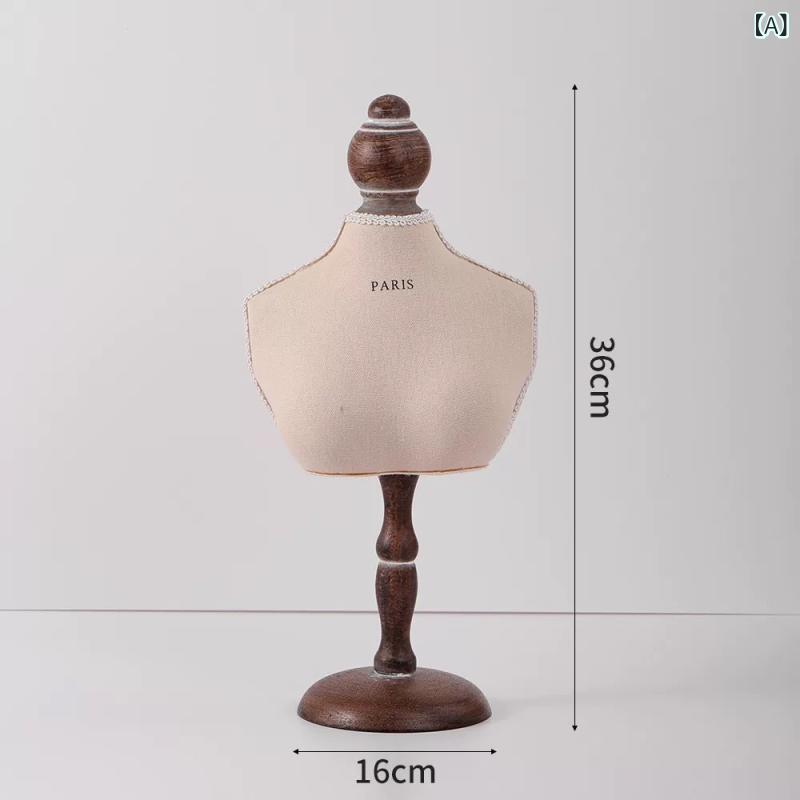 时尚配件（帽子, 皮带, 领带等） - レ トロな 人形 ネックレスディスプレイスタンド、 ペット 服 ハンガー、 ジュエリーネックレスアクセサリー 陳列 棚、 屋台 収納 装飾 品