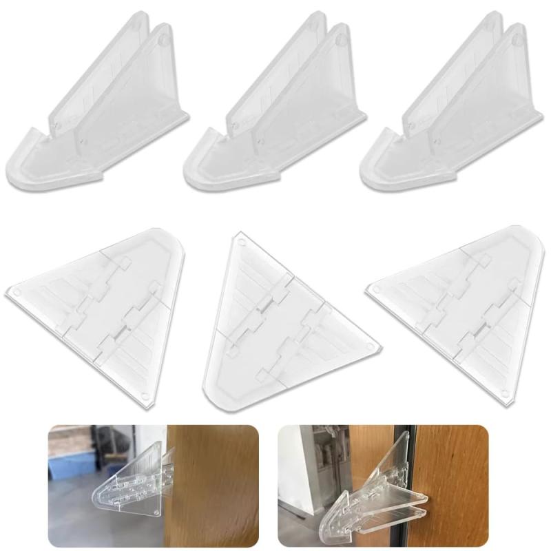 安全ロック チャイルドロック 窓 引き戸 ストッパー 6個セット ベビーガード スライディングドアロック..