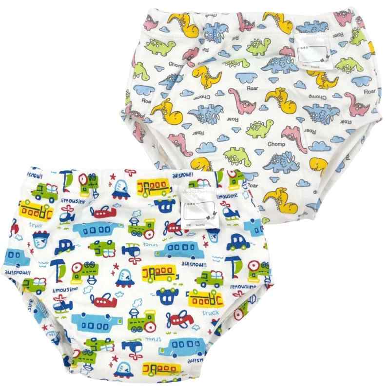 トレーニングパンツ 6層 吊り式 男の子 2枚組 トレパン トイレトレーニング ベビー W4201