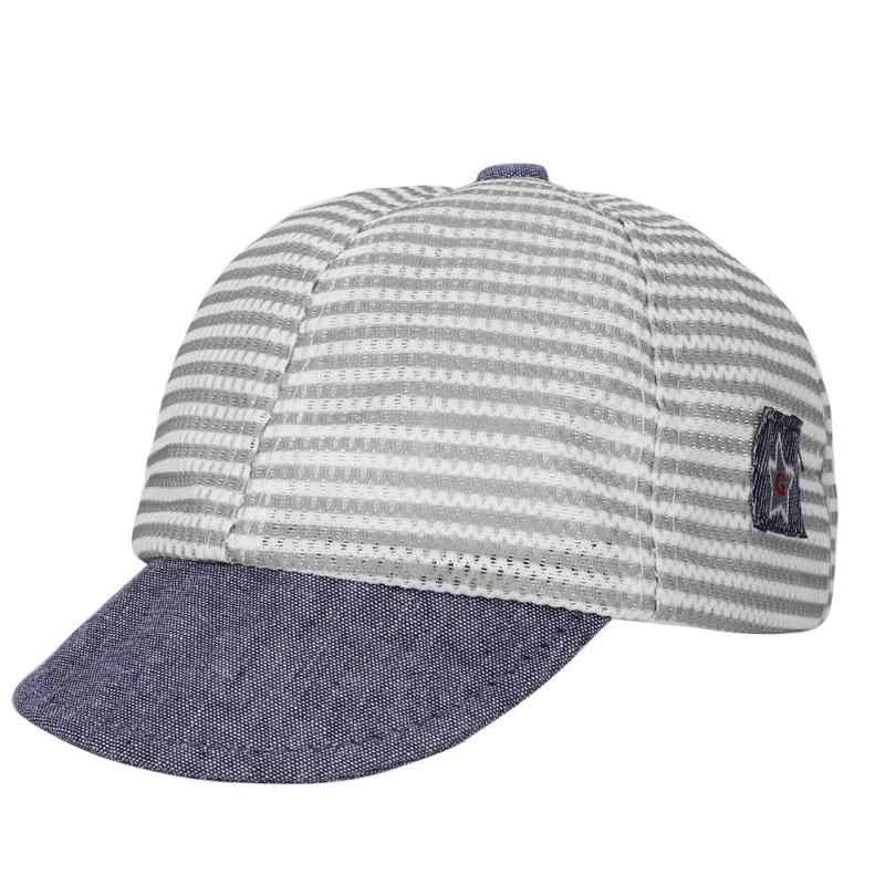 ベビー 帽子 メッシュキャップ 赤ちゃん 野球帽 綿生地 通気性 紫外線対策 かわいい 日よけ帽子 男の子 女の子 キッズハット おでかけ用 アウトドア 春 夏 サイズ調整可能