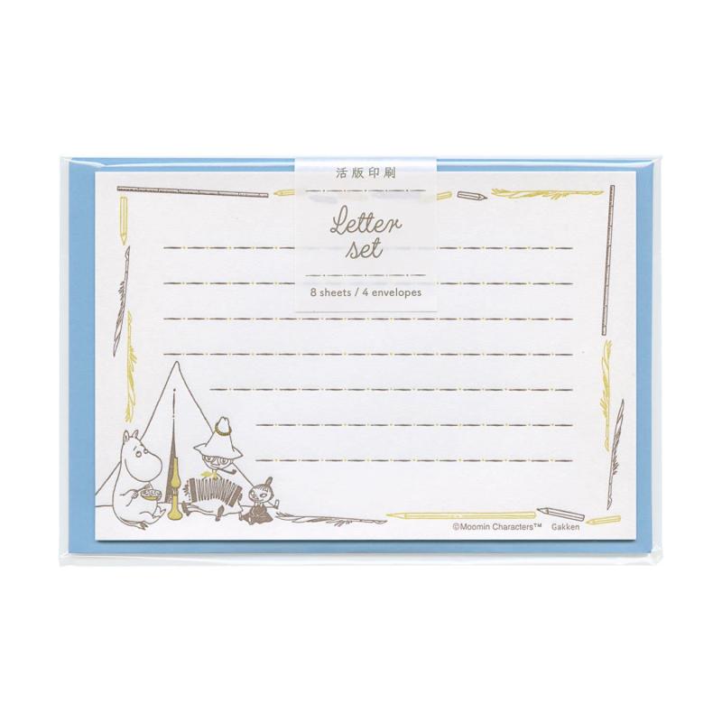 学研ステイフル ムーミン レターセット 活版