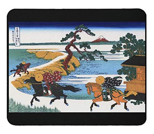 葛飾北斎、富嶽三十六景『 隅田川関屋の里 』のマウスパッド：フォトパッド（ 日本の名画シリーズ ）
