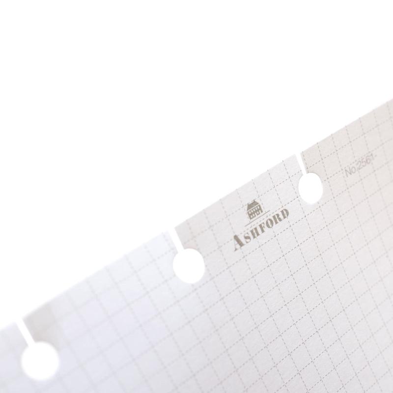 Ashford(アシュフォード) ミニ5穴サイズ カラーメモリーフ 2.5mm 方眼 30枚【ピン...