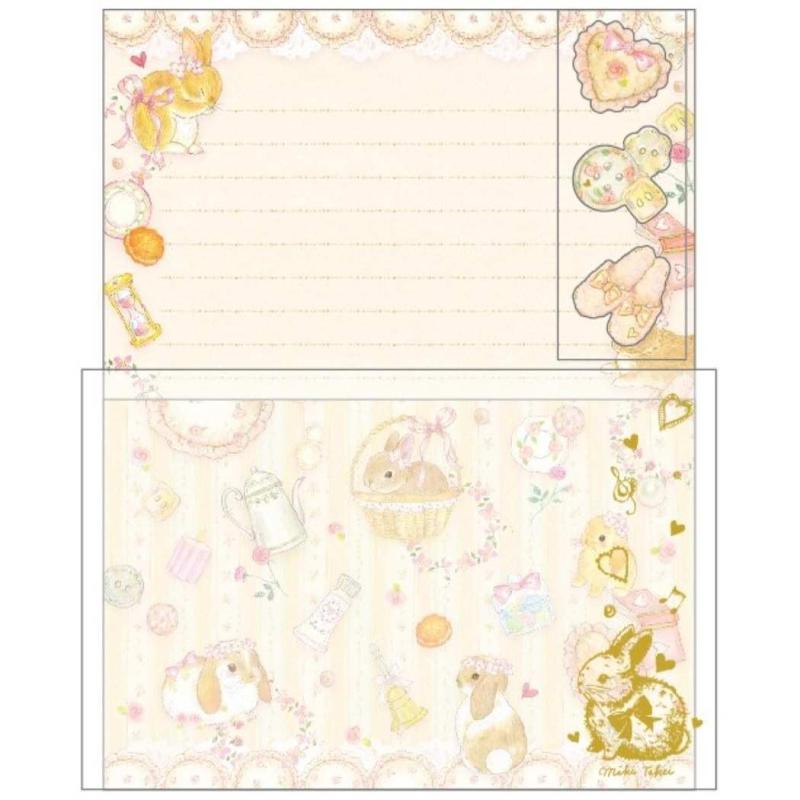 クローズ・ピン たけいみき レターセット ラビットルーム [155901]