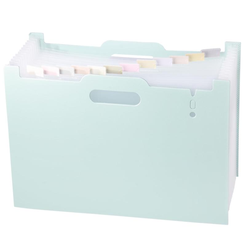 DAFUDAGUI ドキュメントファイル a4 タテ 加厚発泡PP 13ポケット ドキュメントスタンド 書類収納ジャバ..