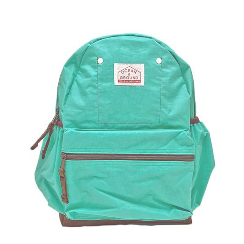 乐天商城 - オーシャンアンドグラウンド DAYPACK GOODAY ナイロンリュック キッズ ベビー 男の子 女の子 XS MI：チョコミント[]