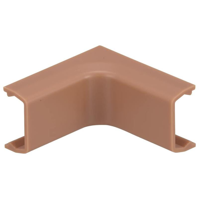 オーム電機 モール用入りズミ 0号 茶 2個入 配線モール コーナー 仕上げ いりずみ 内曲がり 入隅 DZ-AMI0-T/2P 09-2682 OHM