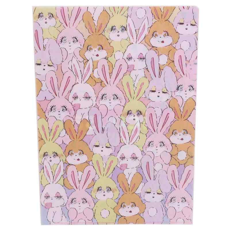 nicousa にこうさ[ファイル]A4 シングル クリアファイル/ハート NiCORON