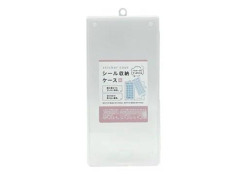 シール収納ケース, クリア プラスチ