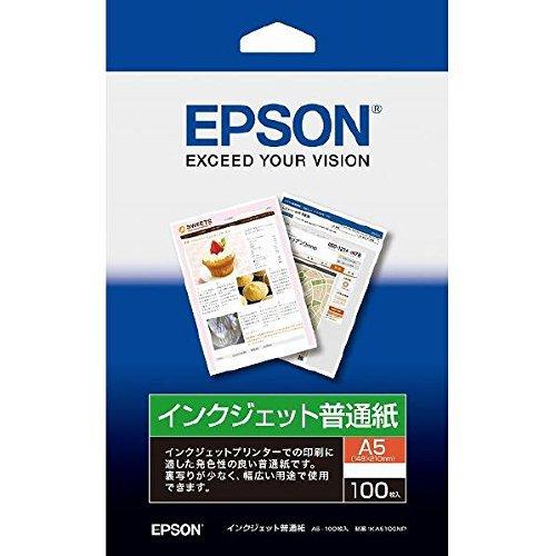 エプソン KA5100NP インクジェット普通紙/A5:100枚入り