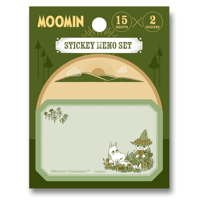 学研ステイフル ムーミン 付箋セット アウトドア