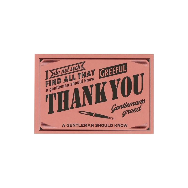 Rakuten - グリーフル グリーティングカード S THANK YOU ピンク GR644677