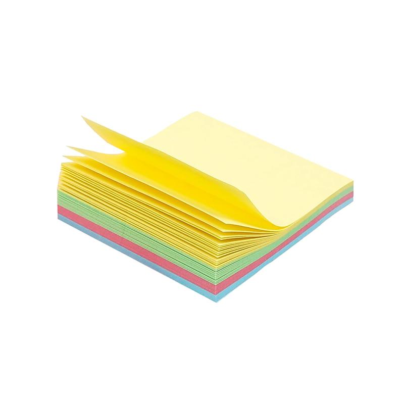 AKKerds 便利シート きょうせっちゃく 正方形 4色4色 それぞれ黄緑後青 100枚
