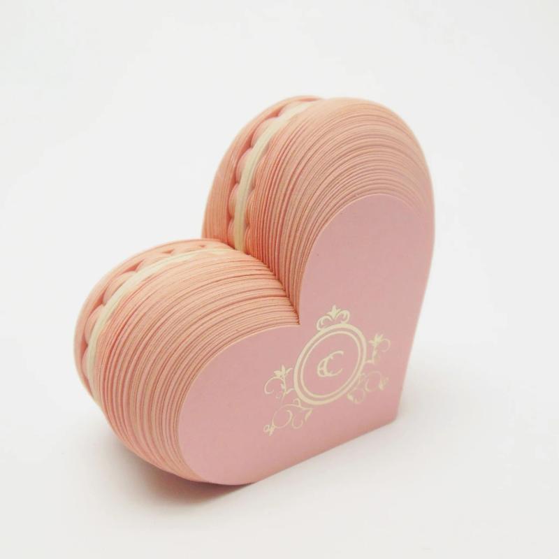 クルーシャル(CRU-CIAL) ハート マカロン付箋 pink S180022P