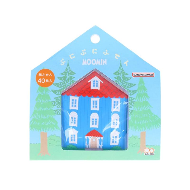 サンスター文具(Sun-Star Stationery) ムーミン 付箋 ケース入 24 Summer やしき S...