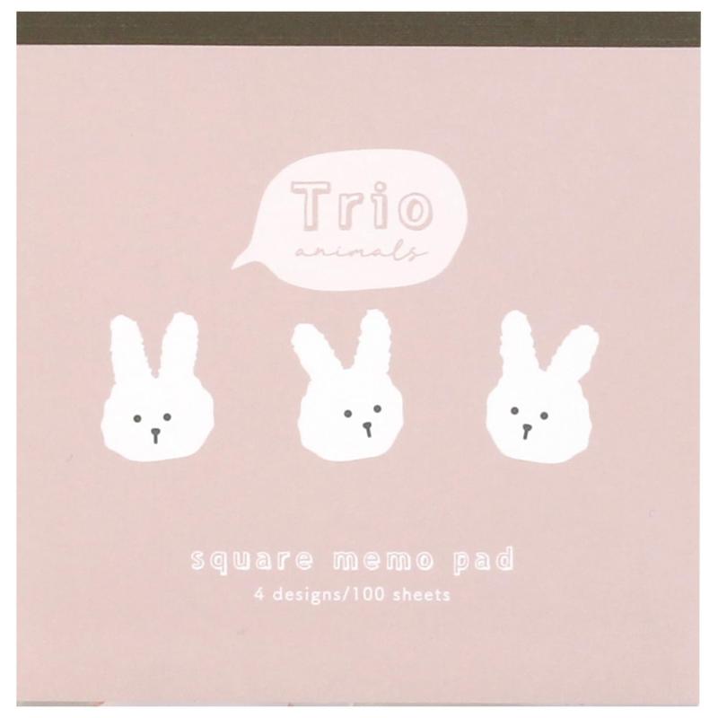 乐天商城 - ラボクリップ メモ トリオ ウサギ TRME01-US